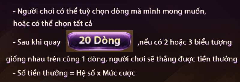 Kim Cương – Mini Game Slot Đỉnh Cao Với Jackpot Cực Khủng 5 20 dòng thanh toán – Cơ hội trúng lớn