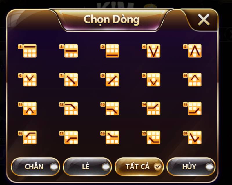 Kim Cương – Mini Game Slot Đỉnh Cao Với Jackpot Cực Khủng 7 Chơi nhiều dòng cược – Tối đa hóa cơ hội chiến thắng
