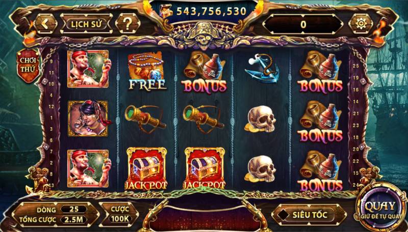 Pirate King – Nổ Hũ Cướp Biển, Săn Kho Báu Triệu Đô 2 Game Pirate King – Cuộc Phiêu Lưu Cướp Biển Đầy Hồi Hộp