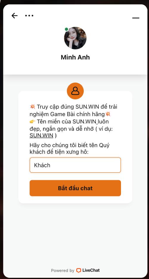 Liên Hệ 1 Hỗ Trợ Trực Tuyến Qua Live Chat