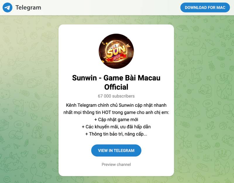 Liên Hệ 2 Kênh Telegram Chính Thức