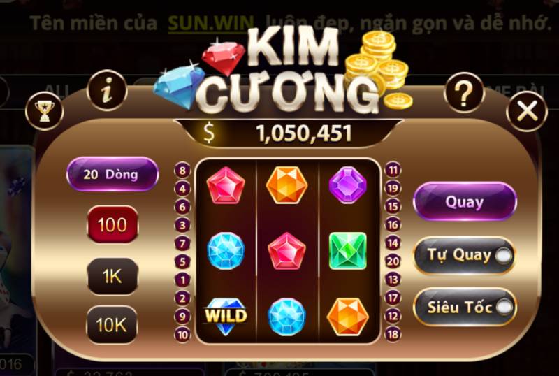Kim Cương – Mini Game Slot Đỉnh Cao Với Jackpot Cực Khủng 2 Loi choi don gian nhung day kich thich