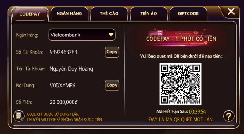 Hướng Dẫn Nạp Tiền Sunwin - Nhanh Gọn, An Toàn, Thành Công 100% 4 Nạp Tiền Qua Ngân Hàng – Chuyển Khoản Siêu Tốc