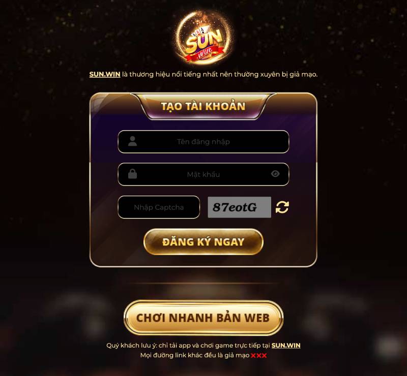 Hướng Dẫn Đăng Nhập Sunwin – Trải Nghiệm Game Chỉ Trong 1 Phút 2 Truy Cập Trang Đăng Ký Sunwin